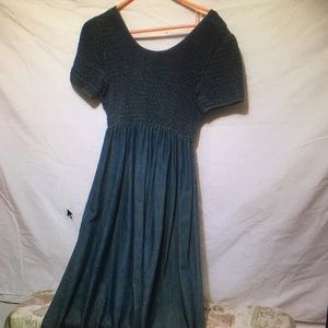 Denim dress